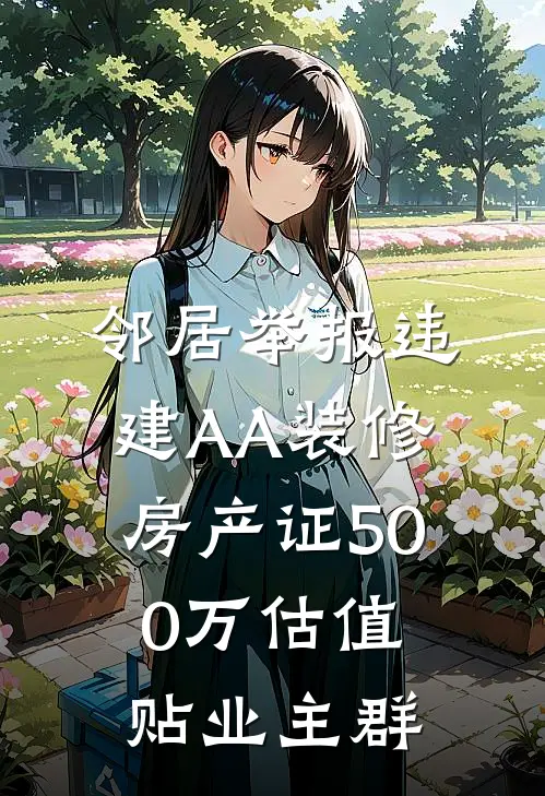 邻居举报违建AA装修，房产证500万估值贴业主群